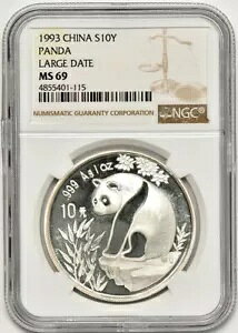 1993 [W fCg 1 IX Vo[ `Cj[Y p_A PRC 10 ANGC MS 69
