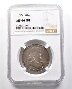 1955 tN n[t_[ MS66 FBL NGC r[eBtg[ *1258