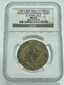 1789 Rh g[N O[g ue-~hZbNX yj[ D&H#177 NGC MS62 iVi Mg