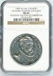 1909 NY HK-370 ������h�� �w���h���b�N �n�h�\�� �_�[���_�[ �n�h�\���t���g�� NGC MS 64