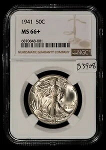 1941 50c EH[LO oeB Vo[ n[t_[ - VL[ PQ - NGC MS 66+ vX - B3908