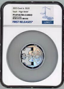 2023 �N�b�N���� The VAULT �R�C�� 3 �I���X .999 �V���o�[ �v���[�t �R�C�� CIT NGC 69 FR