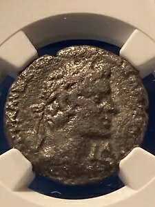 Galba Alexandria�A�G�W�v�g Billon Tetradrachm AD 68 NGC Choice Fine Roma Usurper