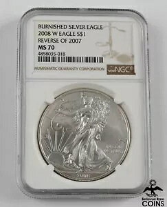 2008 - EFXg |Cg o[jbV Vo[ C[O 1 IX RC NGC MS70 2007 