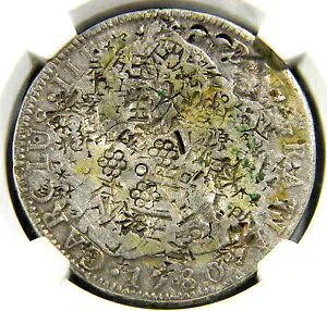 ���L�V�R 1780 MO FM 8 Reales NGC �O�b�h�f�B�e�[���`���b�v�}�[�N (05-8)