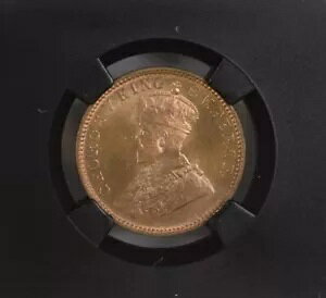 1935 C KG V ueBbV Ch 1/4 Ai ubN RA - NGC O[h MS 67 RD