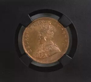 1935 C KG V ueBbV Ch 1/4 Ai ubN RA - NGC O[h MS 67 RB