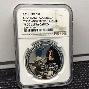 2011 $2 jEG X^[ EH[Y  1 IX Vo[ NGC PF70 [_ & Ir  Pm[r
