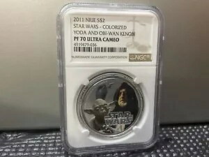 2011 $2 jEG X^[ EH[Y  1 IX Vo[ NGC PF70 [_ & Ir  Pm[r