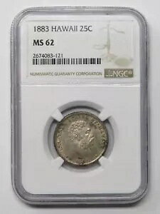 1883 nC NH[^[ _[ 25c MS62 NGC 29302