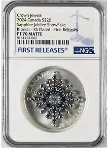 NGC PF70 FR 2024 Tt@CA Wr[ Xm[t[N u[` Vo[ RC 1OZ RH bL