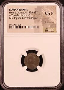 ���[�}�鍑 �n���j�o���A�k�X AE Nummus (���� 335 �N) -NGC Choice Fine!���A�I���[�t���e�X