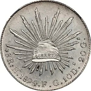 LVR GV 1894-HoFG 8 AʃRCANGC F MS61