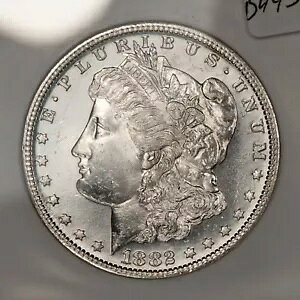 1882-S $1 �����K�� �h�� - ���͂ȃv���[�t - NGC MS 65 PL - �r�f�I - SKU-B4455