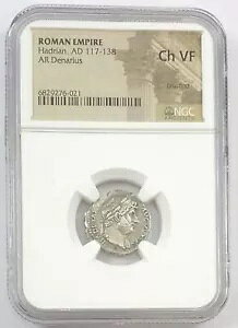 �n�h���A�k�X��̃��[�} �f�i���E�X��� (AD 117-138) NGC (CH-VF)
