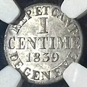 ?? Vo[ KM# 125a 1839 T^C Wl[u XCX Jg XCX NGC MS63 ??