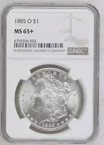 1885 O ���[�K�� �V���o�[ �_���[ NGC �F�� MS-65+ �f�G�Ȗ��邢���] 6003