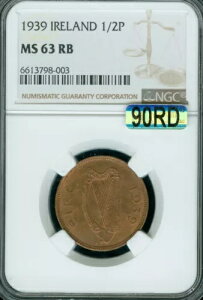 1939 ACh n[tyj[ NGC MS63 RB MAC 90RD & X|bgX Ɋ *
