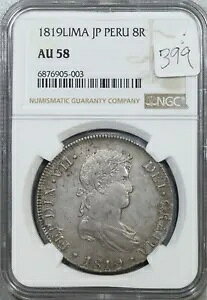 1819 } JP y[ 8 A NGC AU58 #5-003