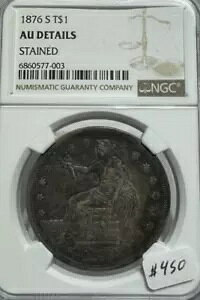1876 N S fՋh $1 NGC AU ͂قƂǗʂĂȂ