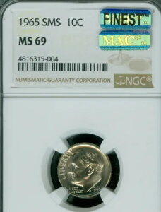 1965 [Yxg _C NGC MS69 SMS PQ MAC ōO[h MAC X|bgX *