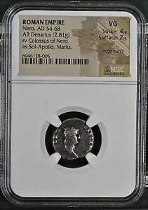 ���[�}�鍑 - �l�� - AD 54-68 - �f�i���E�X��� - NGC VG - RIC:42