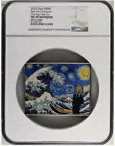 NGC MS70 2023 `h k֔gt@CA[g NXI[o[ Vo[ RC 1IX+