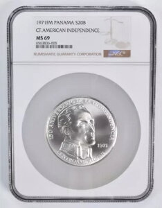 MS69 1971 FM pi} 20 o{A CT.AJ CfByfX Vo[ NGC