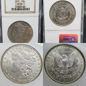 ���ɑf���炵�� 1902 �����K�� 1 �h����� NGC MS-64 KVE Investments, LLC