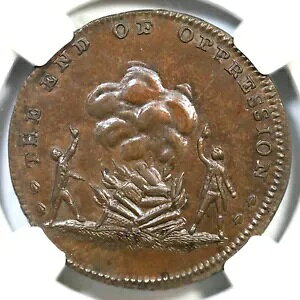 (1790 N) D&H-822 NGC MS 64 BN ~hZbNX - XyX Gr ubg Rh g[N 1/2p