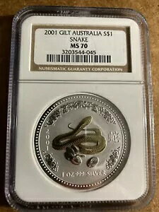 2001 Mg I[XgA wrN (t) Vo[ $1 NGC MS70 |bv:9 X[p[ A