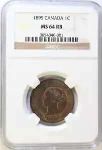 1895 Ji_ 1 ZgWF  NGC MS64 RB (bhuE) - !!
