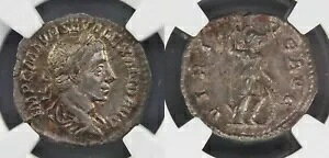 �Z�u���X�E�A���N�T���_�[ (AD 222-235)�B AR �f�i���E�X (19mm�A3.31 gm�A6h)�B NGC �`���C�X AU 5