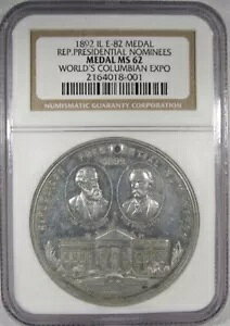 1892 IL E-82 _ MGC MS62 c哝̌ RrA GLX| _ AK34