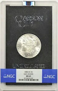 1884-CC [K h 1 h MS 63 NGC GSA ۊǔ COA