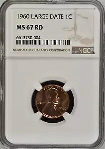 1960 1C RD [W fCg J[LO 1 Zg NGC MS67RD 6613730-004