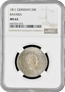 �o�C�G���� 20 �N���C�c�@�[ 1811�ANGC MS62�A�u�}�N�V�~���A�� 1 �� (1806 - 1825)�v�g�b�v �|�b�v 2/0