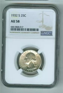 č 1932-S Vg NH[^[ NGC AU-58