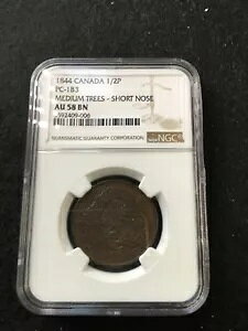 Can.Token PC-1B3�ABreton #527�ANGC �O���[�h**AU-58** �n�[�t�y�j�[ �g�[�N��