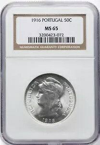�|���g�K�� 1916 - 50 �Z���^�{�X - NGC MS65 - �f���炵������!
