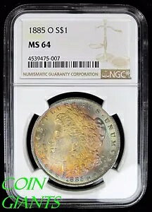 1885-O S$1 [K Vo[ _[ NGC MS 64 ׂC{[F ܂