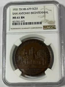  HK-679 1931 TAgjI (#7300) NGC MS61BNB󏭂R-6B