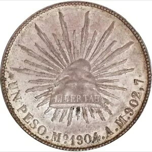 1904 Mo AM NGC MS63 LVR 1 UN y\ tFe Vo[ RNV V[Y