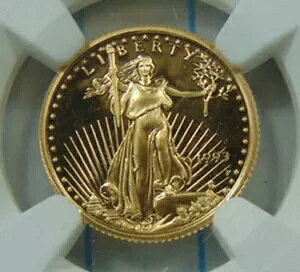 1993-P USA 1/10�I���X�B�S�[���h �C�[�O�� $5 NGC PF70 - �E���g�� �J���I