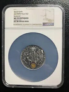 �X���u�_ �j�E�G���� $2�A2019 SVETOVID 2�I���X �V���o�[ �R�C�� NGC MS70 �A���e�B�[�N 7K