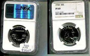 1958 tN Vo[ n[t_[ NGC PF69 3010S