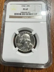 1942 ���V���g�� �N�H�[�^�[ NGC PF 67 �������� �č��̂� (48)