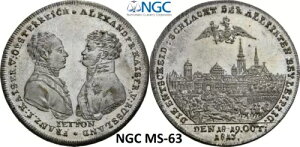 ���V�A NGC 1813 MS 63 �V�e�B �r���[ ���_�� ���C�v�c�B�q�̐킢 �W�F�b�g�� ���ɒ�����