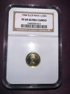 Be[W  1984 } 1/20IX GWF NGC PF 69 Eg JI