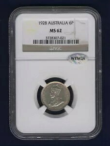 I[XgA 1928 N 6 yX݁A F NGC MS-62